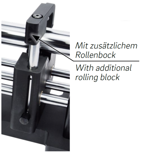 Digital Rundlaufprüfgeräte SIMMY PLUS mit Rollen, Rundlaufgenauigkeit 0,002mm Ø1,5-50mm, 00881 PLUS