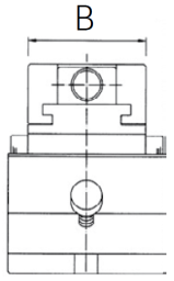 Lehrenschraubstöcke 2 Ebenen schwenkbar Sinusfunktion   Gen. 0,005mm/100mm 80x70mm/ 0-60°