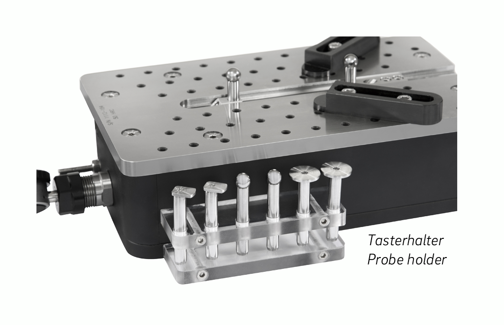 Universalvergleichsmessgeräte QUICK-CHECK im Koffer inklusive Taster, Verlängerungen und Werkstückauflagen 20-350 / 0-330mm (406x180mm), 90003