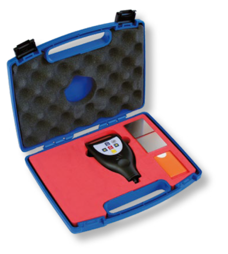 Digital-Schichtdickenmessgeräte EASY in Koffer, Sonde, Nullstandard, Batterie 0...1250/0,1µ (FN) IP54