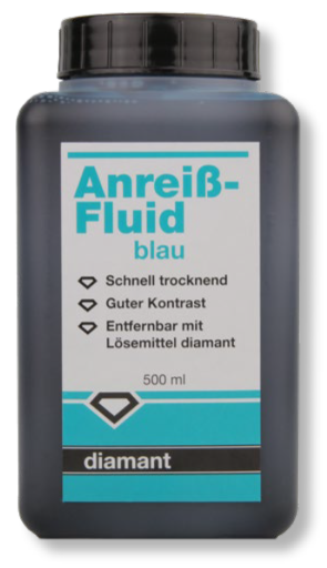 Anreißfarben   Flasche/rot   500ml
