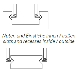 Digital-Universalvergleichsmessgeräte im Etui BIG DIGI PLATON CARBON für Innen- und Außenmessungen 2000mm, 99044