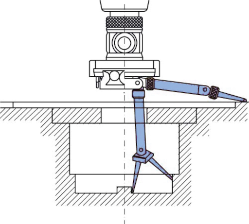 Extensions, MICHAEL DECKEL for centering devices CENTRICATOR 105mm