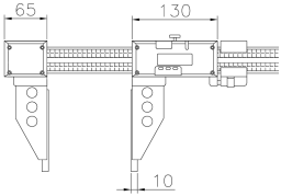 Digital-Messschieber ARGO C CARBON im Etui ohne zylindrische Messzapfen, mit Feineinstellung 1000x200/0,01mm IP67, 00623