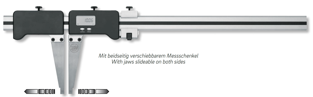 Digitaler Messschieber USB-C - 150mm/200mm/300mm Präzision 0,01mm