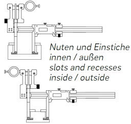 Digital-Universalvergleichsmessgeräte im Etui DIGI BASCOM für Innen- und Außenmessungen 24-300 / 0-230mm, 11083