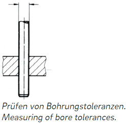 Prüfstiftsätze Tol.±0,001mm im Holzetui Hartmetall DIN 2269 Ø 0,30-0,50/50/0,01mm
