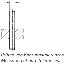 Prüfstifte, einzeln  Tol.±0,002mm Spezialstahl DIN 2269 Ø 10,00-11,99/70mm