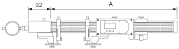 Digital-Universalvergleichsmessgeräte im Etui BIG DIGI PLATON CARBON für Innen- und Außenmessungen 2000mm, 99044