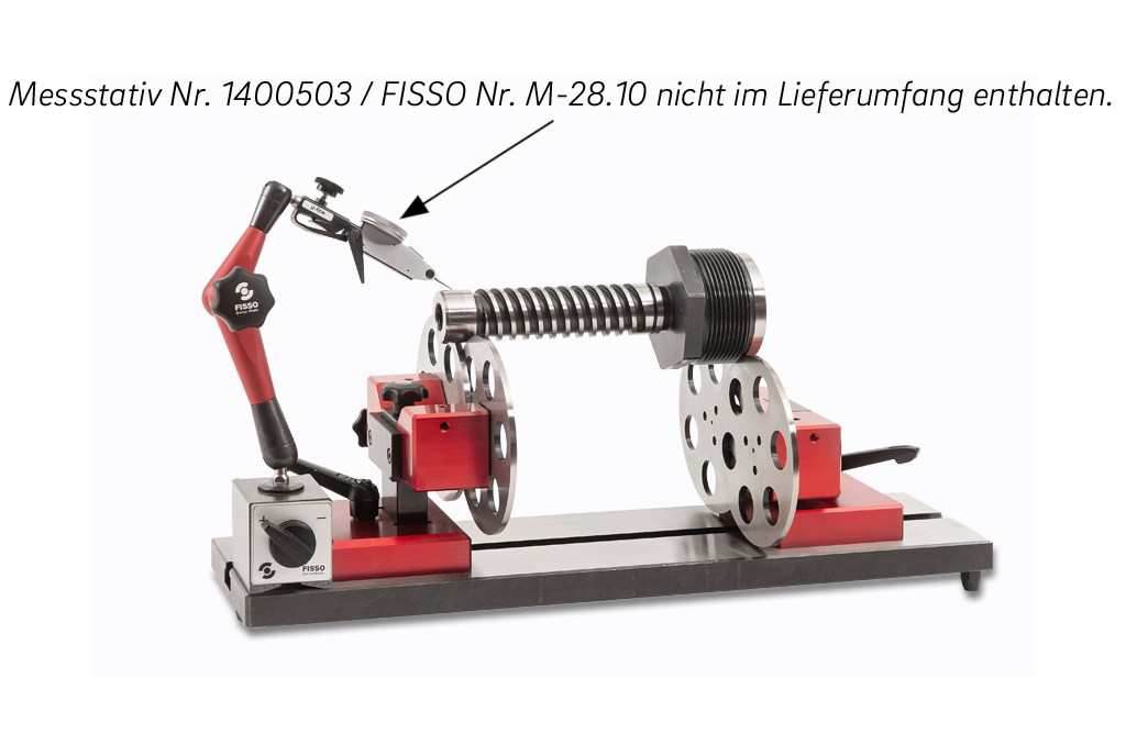 Concentricity testers RLPG 240/1000 with steel base plate, hardened, with roller wheels 120x4/Ø240/1000mm, 6.302