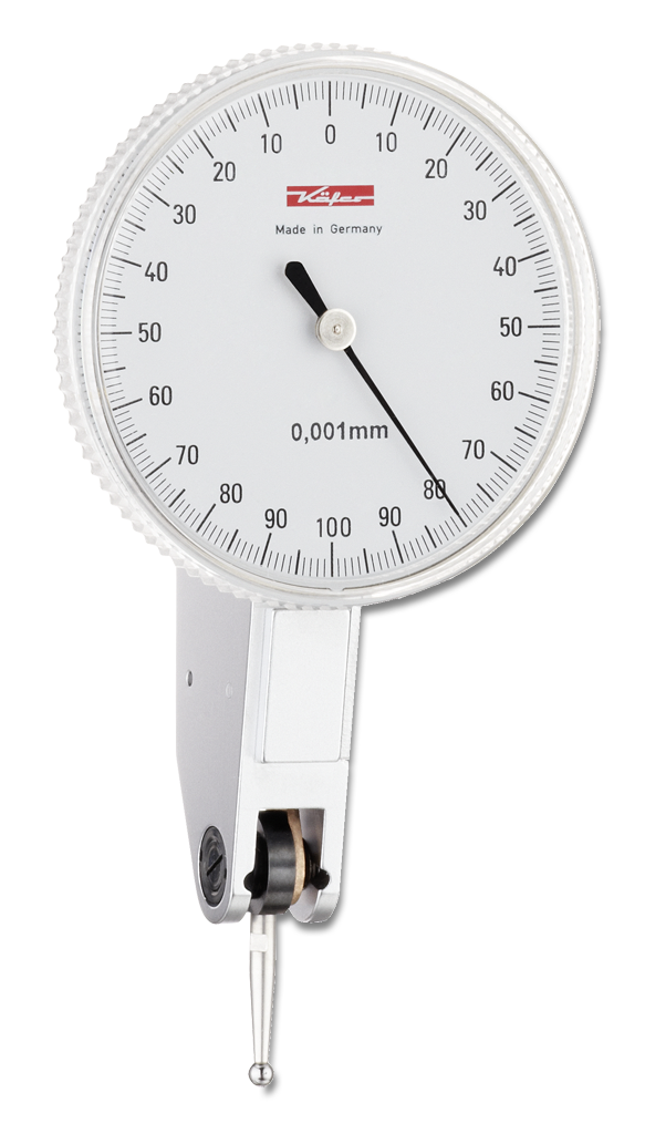 Dial test indicators (Lever type) in box Model according to DIN 2270 A 2/0,02/35,7mm Ø40mm