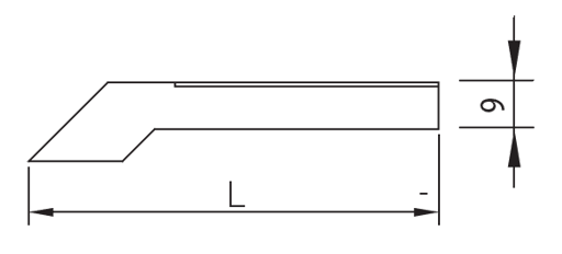 Anreißnadeln OPT Stahl geh. für Höhenmess- u. Anreißgeräte RDCT Nr. 1808 10. und RDY Nr. 1807 50. 120mm, 00232