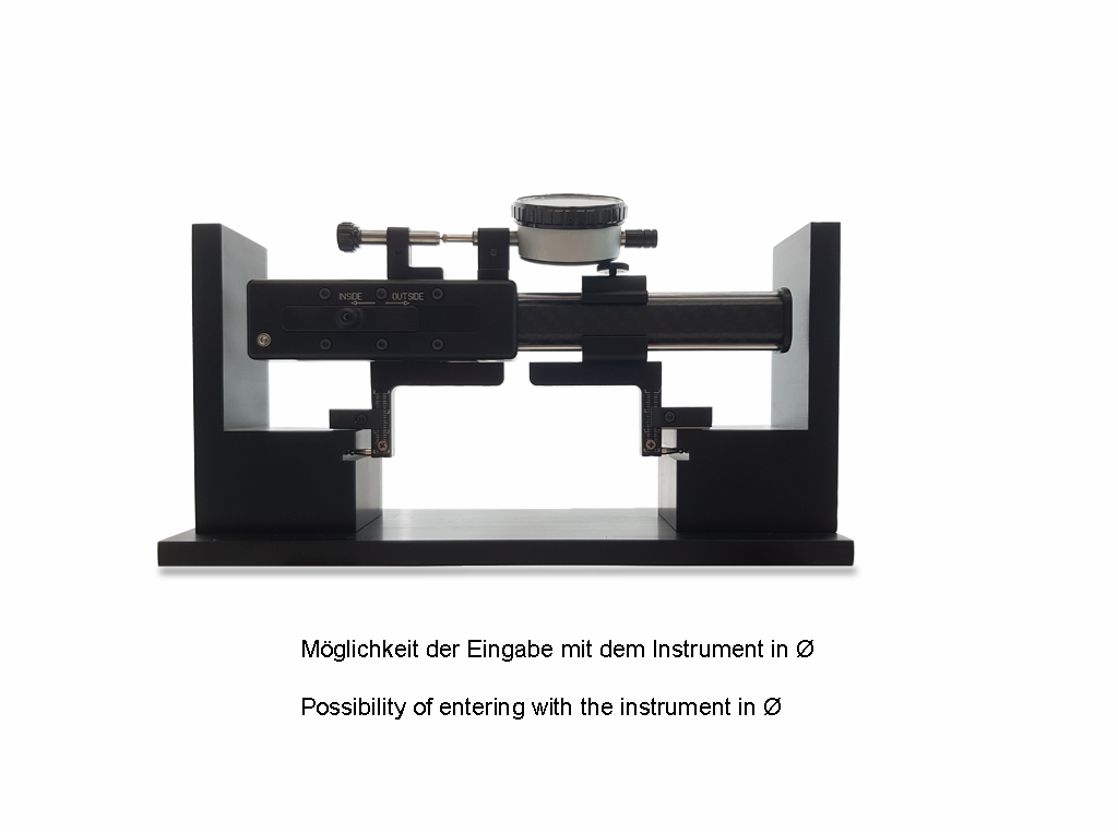 Digital universal comparative measuring instruments in box MINI DIGI PLATON CARBON for inside and outside measurements 32-500mm / 0-470mm, 00687