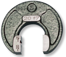 Grenzrachenlehren DIN 2231 einmäulig Stufung 0,001mm