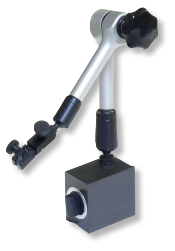 Magnet-Messstative mit mechanischer Zentralklemmung