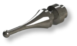Taster mit Keramikstift und Hartmetallkugel für 3D-Taster Nr. 1385800 und 1385851 Taster mit Keramikstift und Hartmetallkugel für 3D-Taster Nr. 1385800 und 1385851