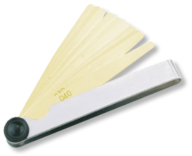 Fühlerlehrensätze, antimagnetisch Messing  