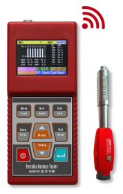 Digital-Härteprüfer HARTIP 3210 im Etui inkl. kabellosem Schlaggerät D, Härtevergleichsplatte