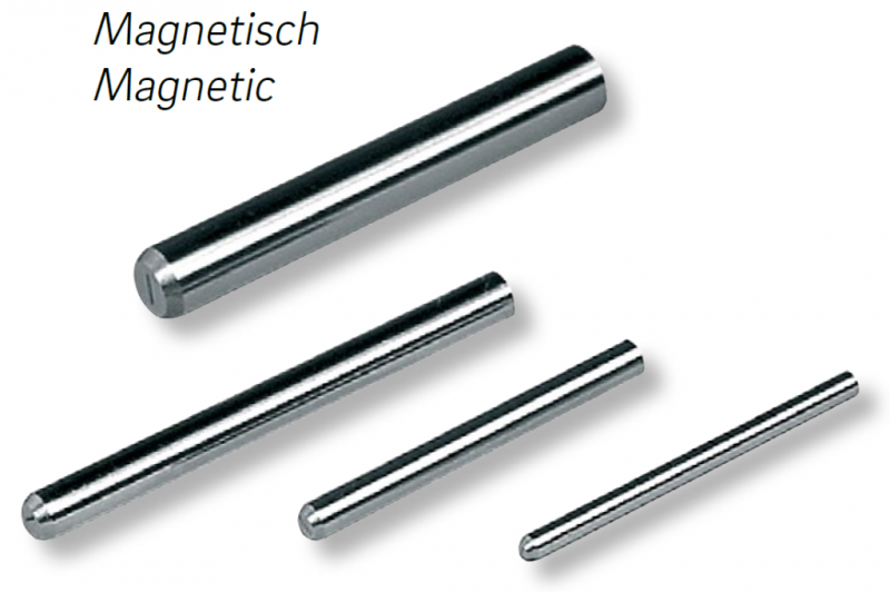 Prüfstifte, einzeln magnetisch DIN 2269