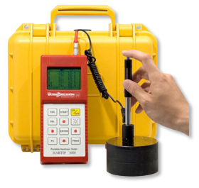 Digital-Härteprüfer HARTIP 3000 im Etui inkl.Schlaggerät D, Härtevergleichsplatte Digital-Härteprüfer HARTIP 3000 im Etui inkl.Schlaggerät D, Härtevergleichsplatte