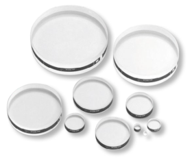 Planglasplatten doppelseitig im Etui Lambda 8 (~0,08µ) inkl. Kalibrierschein