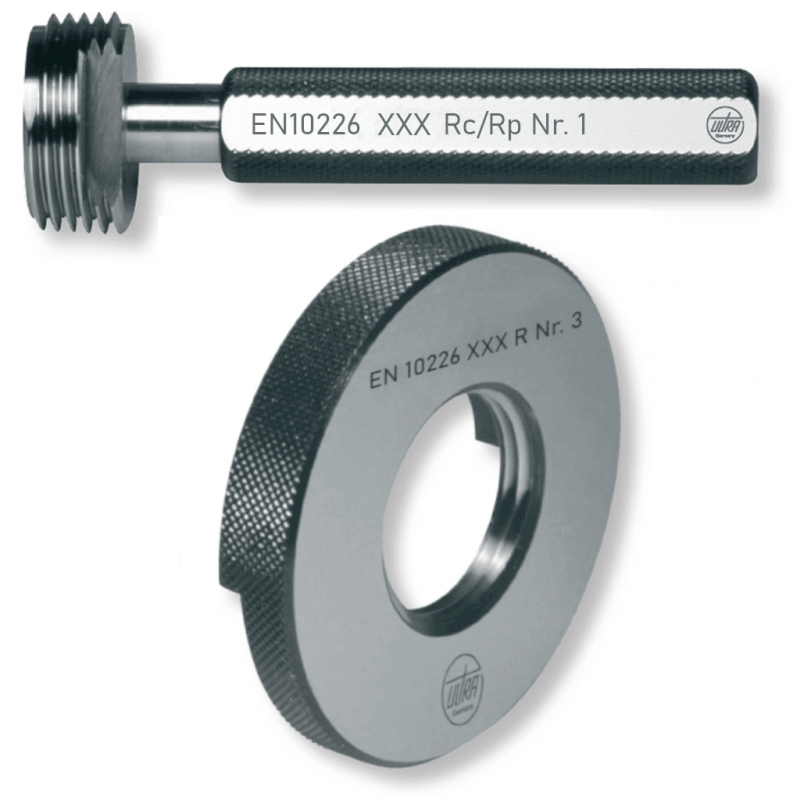 Gewindelehren Whitworth Rohrgewinde EN 10226 / ISO 7  