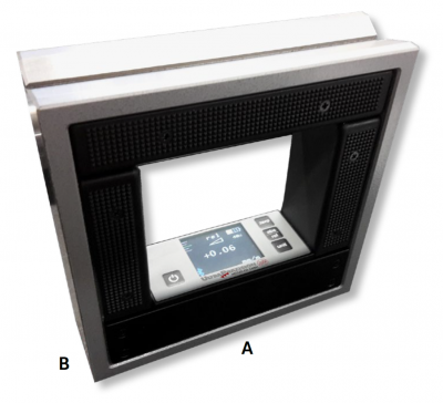 MICROLEVEL Richtwaagen Winkelmodell mit Bluetooth-Funktion