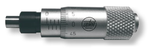 Einbaumessschrauben ULTRA active im Etui mit Hartmetallmessflächen, Steigung 0,5mm