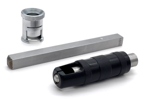 Schlaghärteprüfer POLDI im Etui inkl.Vergleichsstab,Tabelle, Messlupe