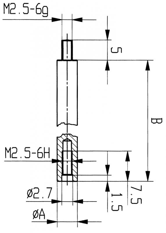 Probe extensions for dial gauges and comparator gauges