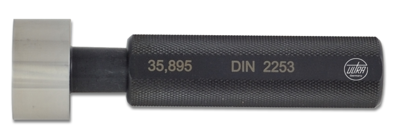 Prüflehren DIN 2253 für Grenzrachenlehren bis Ø 40mm vollzylindrischer Prüfdorn mit Griff