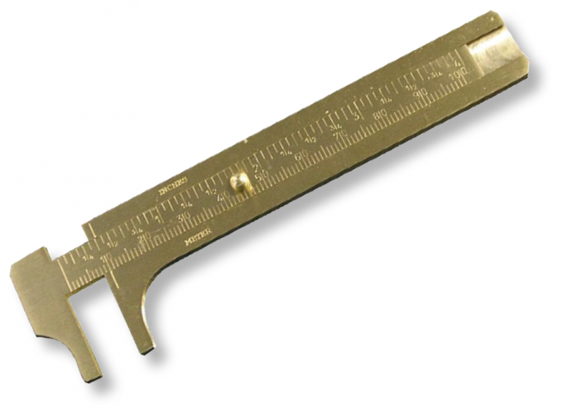 Knopfmaße Kleinmessschieber  